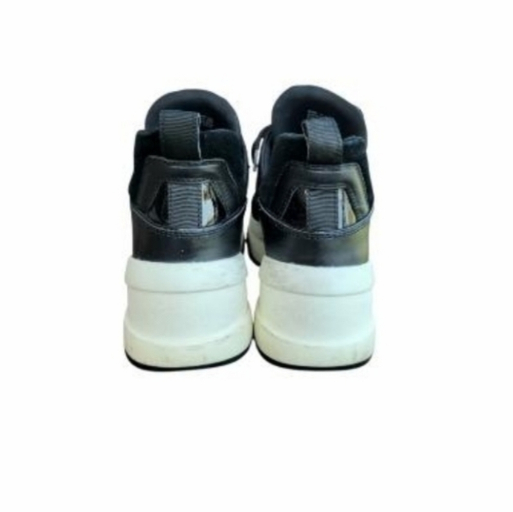 Michael Kors Olympia Extreme Black White Ivory Athletic Shoe Sneaker Women 10 - Picture 5 of 14